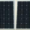 Sale of solar panels & battery charge controllers