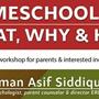 ERDC Workshop: Homeschooling - What, Why & How