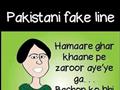 Pakistani Fake Line By Women