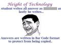 Answers In Bar Code By Student