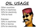 Oil Usage