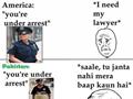 Difference Between American And Pakistani Awam