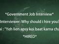 Government Job Interview