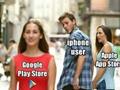 Iphone And Google Playstore