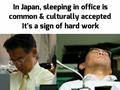 Sleeping In Office