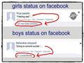 GIRLS AND BOYS FACEBOOK