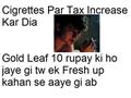 Tax On Cigarette 