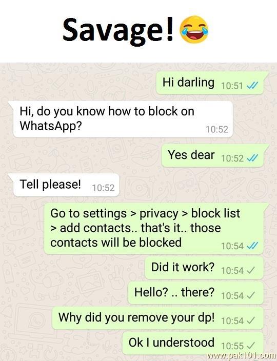 Funny whatsapp block quotes