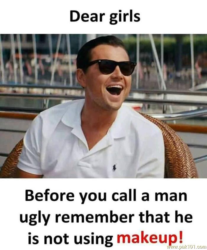 Funny Picture Ugly Man Pak101