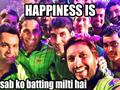 Pakistani Team Happiness