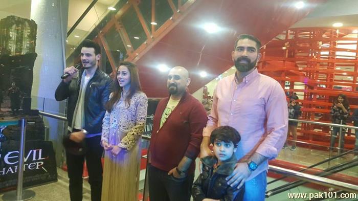 Balu Mahi Promotion at Cinepax Ocean Mall Karachi
