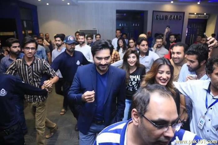 Cast Of Punjab Nahi Jaungi At Cinestar Cinema Lahore For Promotion