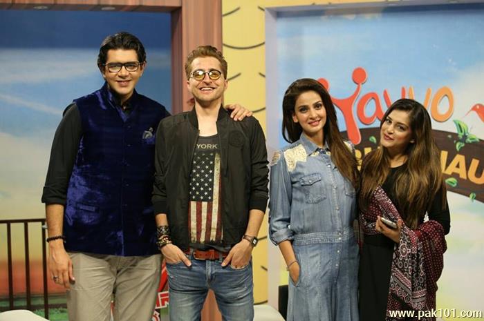 Cast of Lahore se Aagey At Morning Show Subh-e-Nau