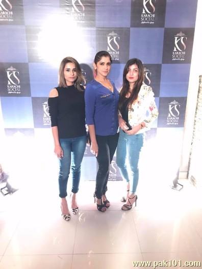 Celebrities at Karachi Social restaurant Launch