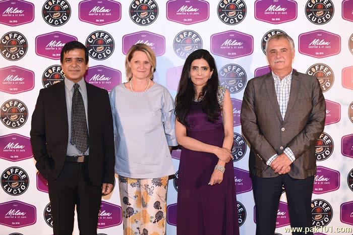Launch of Streets of Milan and Coffee Lucio in Islamabad