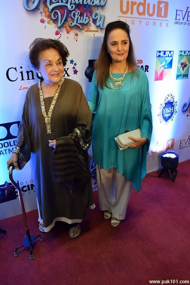 Mehrunisa V Lub U Film Premier At Nueplex Karachi