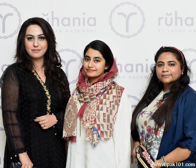 Ruhania by Sarah Hashwani Launched in Islamabad