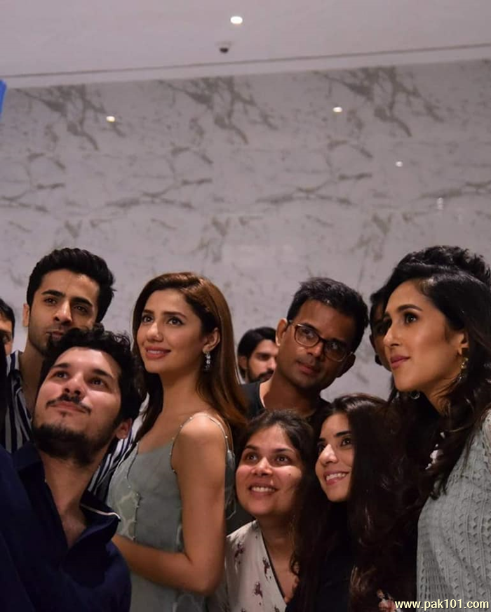 Star Cast of Movie 7 Din Mohabbat In visited Emporium Mall, Lahore
