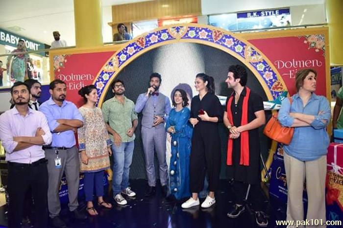 The Cast Of Jackpot At Dolmen Mall Tariq Road Karachi