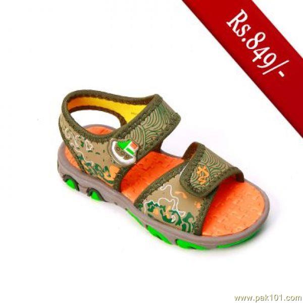 Kids Footwear Design From Servis Pakistan- Toz Brand TO-BE-0198 Orange