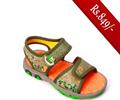Kids Footwear Design From Servis Pakistan- Toz Brand TO-BE-0198 Orange