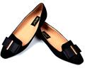 Metro Shoes Collection For Women/Girls- Suede di Bow
Item Code : 10700013 (Black)