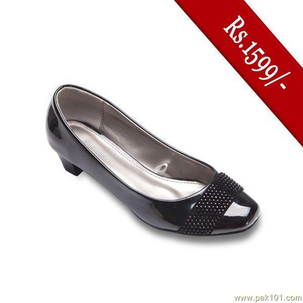 Servis Women Sandals and Slippers Footwear Collection Pakistan- Model LIZA LZ-IX-0159-BLACK