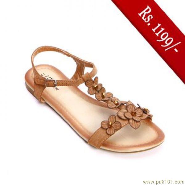 Servis Women Sandals and Slippers Footwear Collection Pakistan- Model LIZA LZ-CF-0076