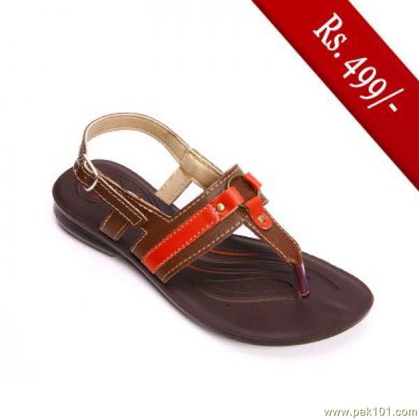 Servis Women Sandals and Slippers Footwear Collection Pakistan- Model LIZA LZ-BL-0008