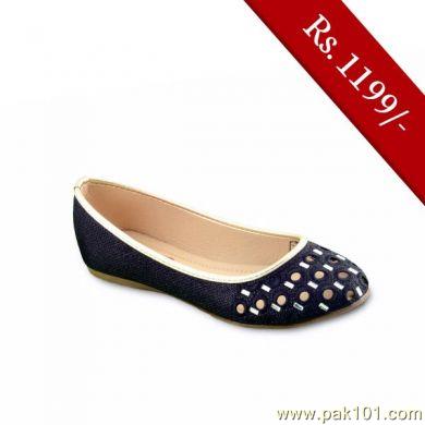 Servis Women Sandals and Slippers Footwear Collection Pakistan- Model LIZA LZ-IX-0259 (DARK BLUE)