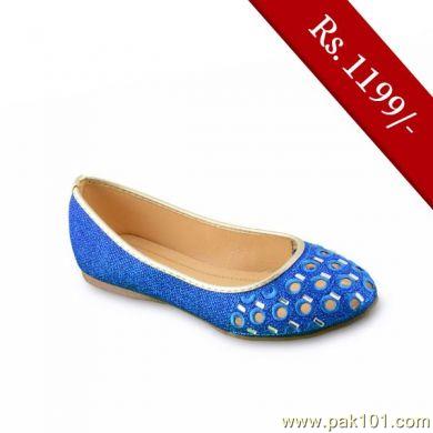 Servis Women Sandals and Slippers Footwear Collection Pakistan- Model LIZA LZ-IX-0259 (BLUE)