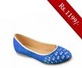 Servis Women Sandals and Slippers Footwear Collection Pakistan- Model LIZA LZ-IX-0259 (BLUE)