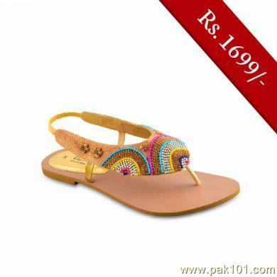 Servis Women Sandals and Slippers Footwear Collection Pakistan- Model LZ-LX-0226 (BROWN)