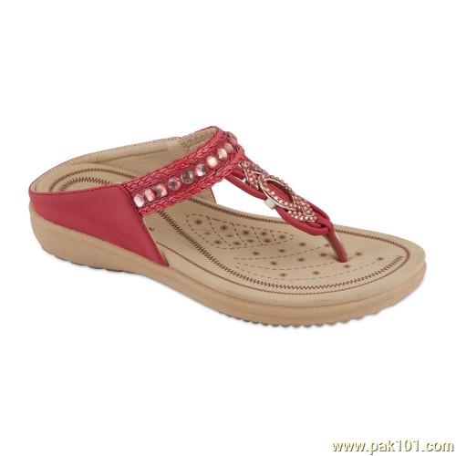 Servis Women Slippers Footwear Collection Pakistan Item No: LZ-CF-0364-RED
