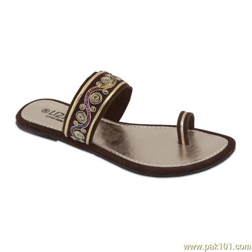 Servis Women Slippers Footwear Collection Pakistan Item No: LZ-KX-0080-BROWN