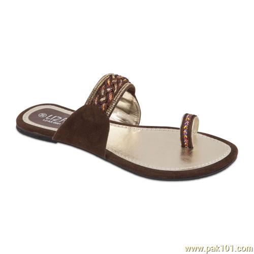 Servis Women Slippers Footwear Collection Pakistan Item No: LZ-LX-0407-BROWN