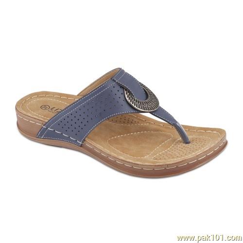 Servis Women Slippers Footwear Collection Pakistan Item No: LZ-CF-0370-BLUE