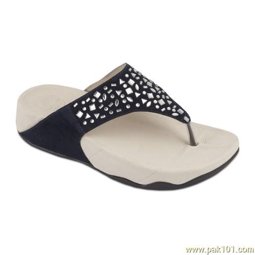 Servis Women Slippers Footwear Collection Pakistan Item No: LZ-FP-0043-BLACK