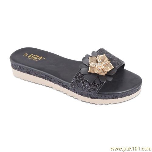 Servis Women Slippers Footwear Collection Pakistan Item No: LZ-IX-0448-BLACK