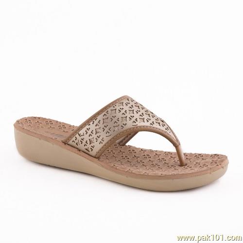 Servis Women Slippers Footwear Collection Pakistan Item No: LZ-FV-0003-GOLD