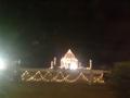 Night View Abdullah Shah Ghazi Mazar, Karachi