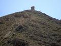 A Watch Tower on hill top opposite Kolpur Railway Station, Baluchistan, Pakistan.