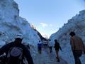 Glacier on the way of Mahodand Lake, Kalam, KPK