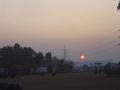 First Sunset Year 2012 at GT Road Rawalpindi