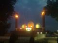 Jamia Masjid Wah Cantt evening view