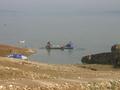Mangla Dam, lonely boat 2
