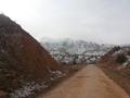 Snow fall 2015 in ziarat, Road to zaiart 