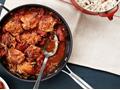 BRAISED CHICKEN LEGS AND THIGHS WITH GINGER AND TOMATO