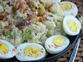 Potato Salad With Egg Meat And Apple