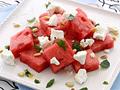 Healthy Watermelon Sesame Seeds Salad 